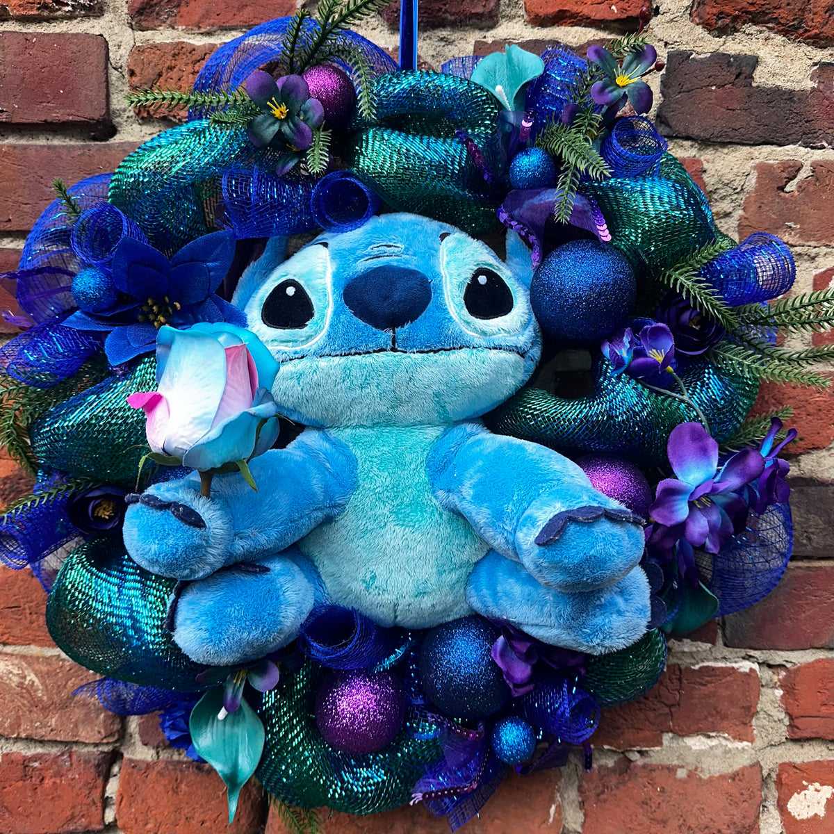 Lilo and “STITCH” Wreath! Unique