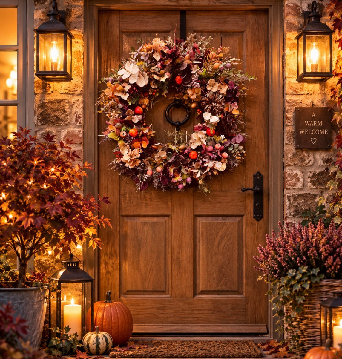 Bambi Rustic & Natural Autumn XL Wreath