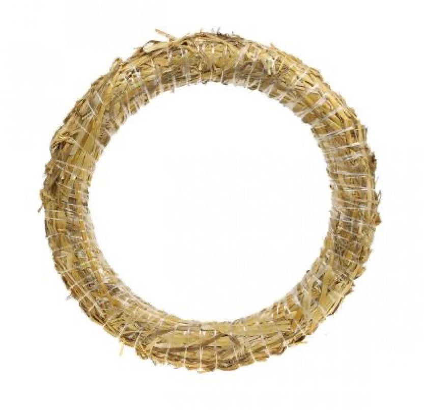 30cm environmentally preferred straw wreath base
