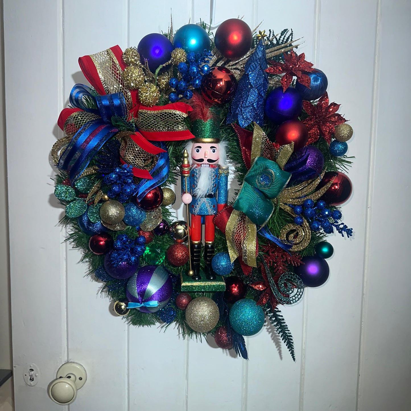 Large Nutcracker wreath
