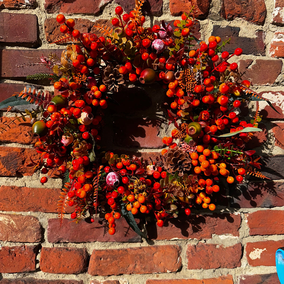 “Rusty“ wreath 45cm. Berries galore