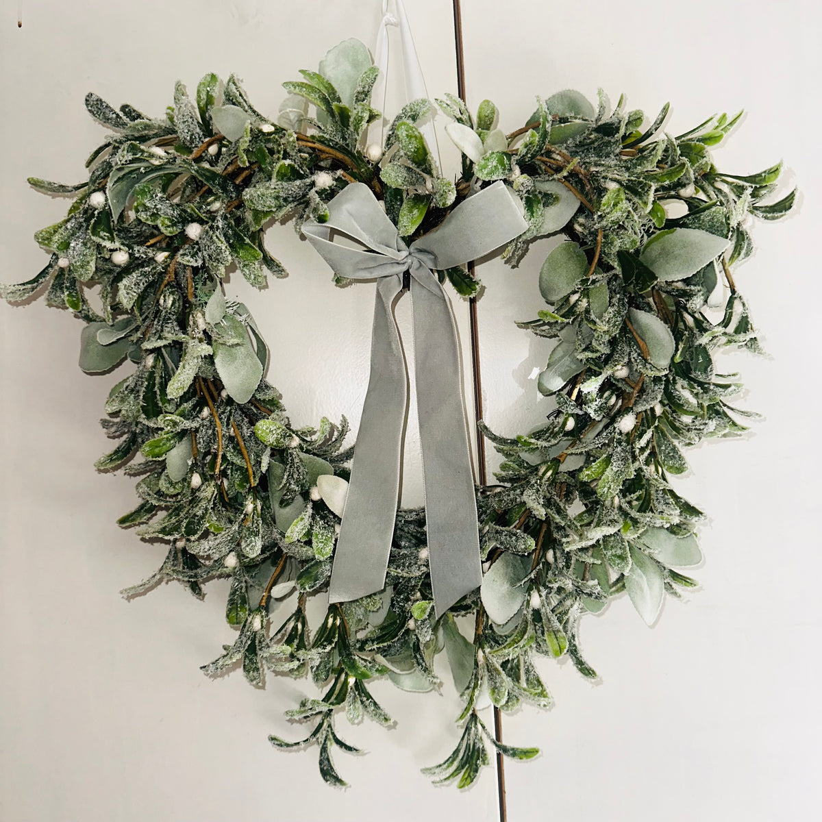 Pearl wreath ( interchangeable bows) to be multiseasonal
