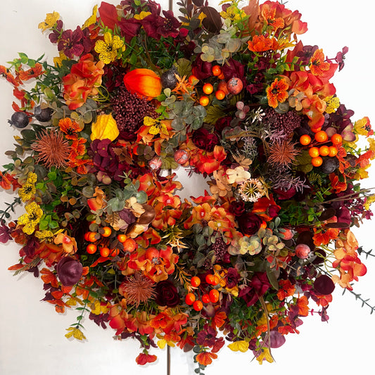 Felicity 55cm Autumnal berries & foliage wreath