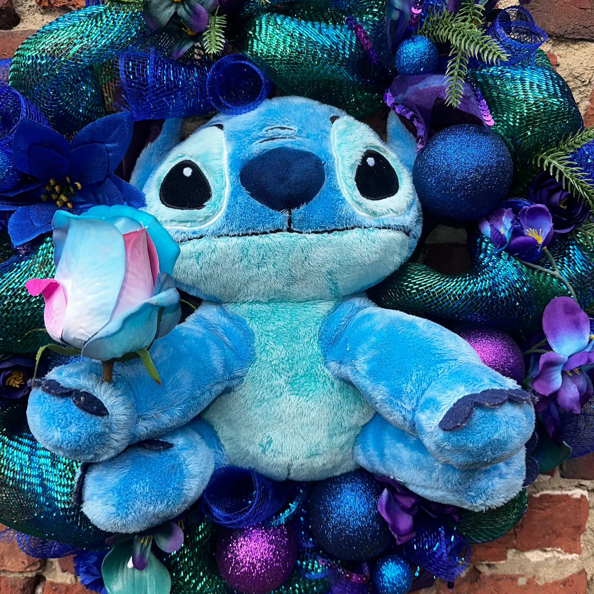 Lilo and “STITCH” Wreath! Unique