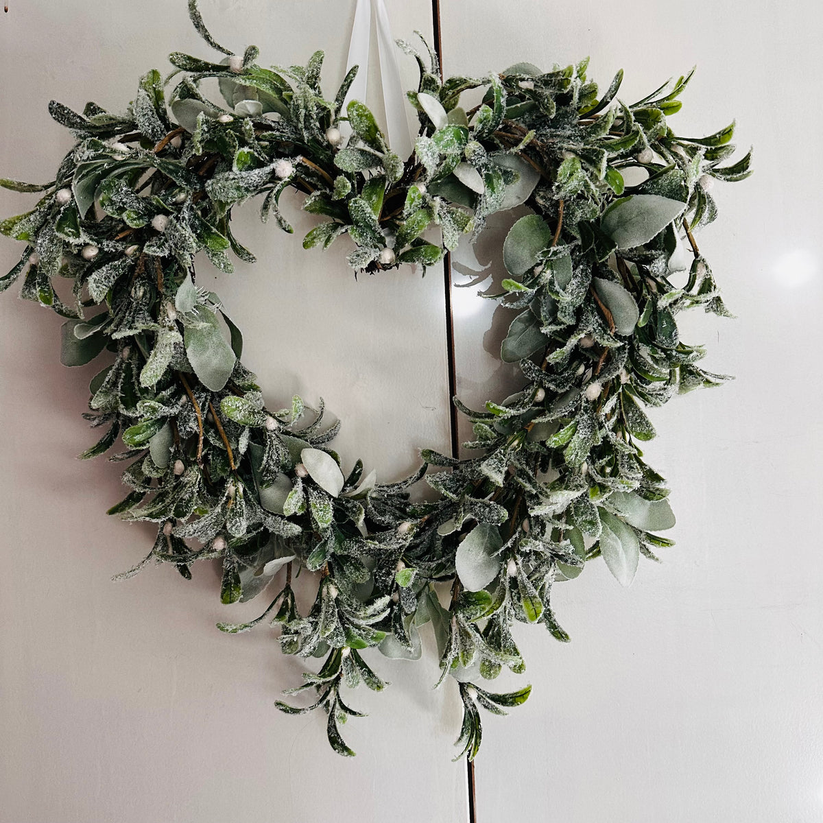 Pearl wreath ( interchangeable bows) to be multiseasonal