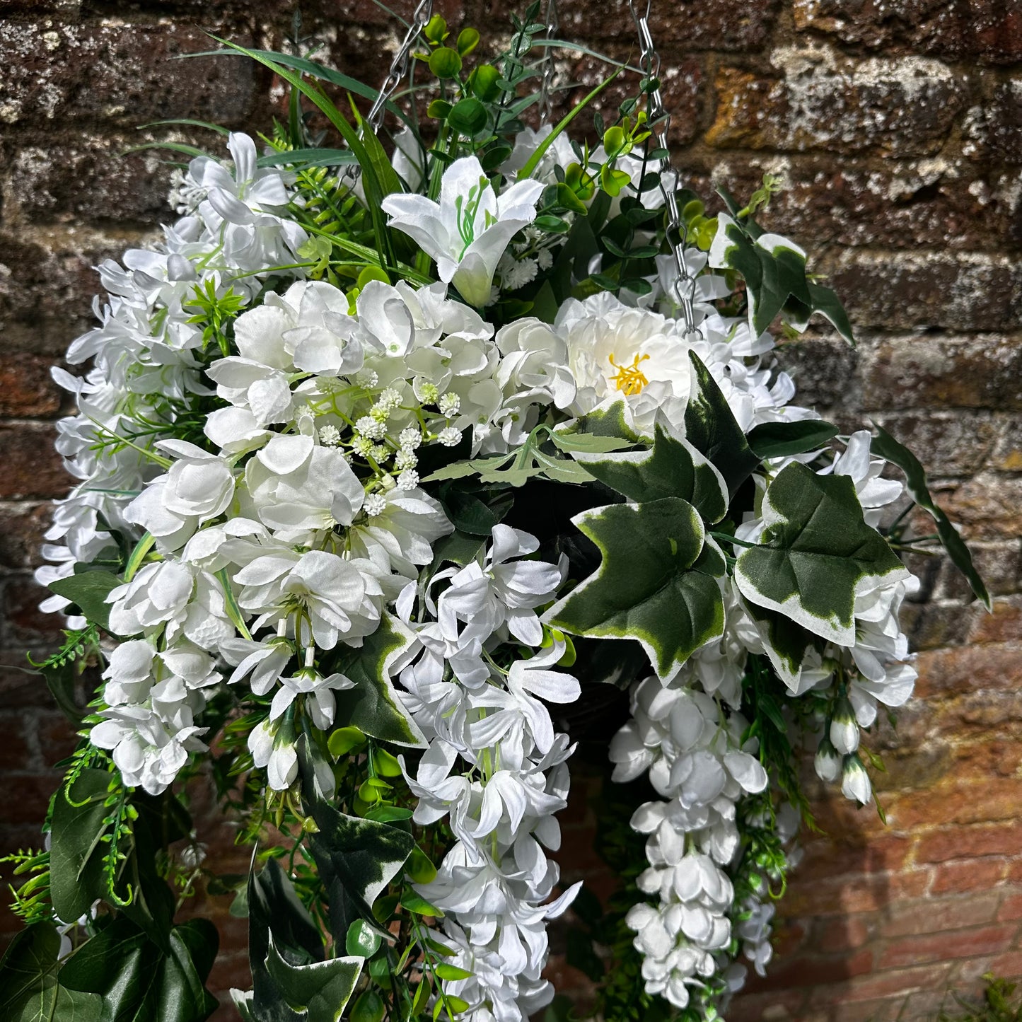 Pair of Premium XL silks hanging baskets