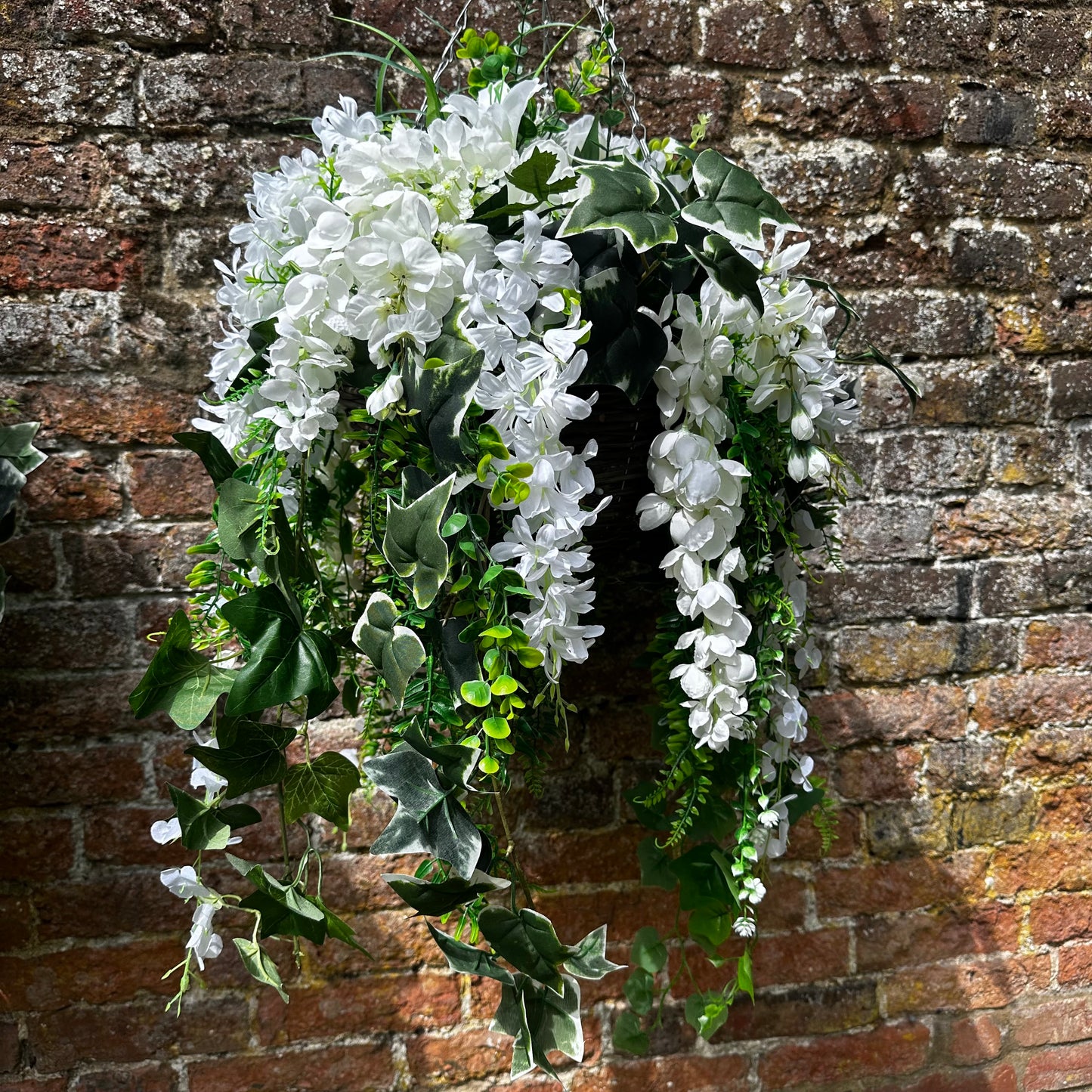 Pair of Premium XL silks hanging baskets