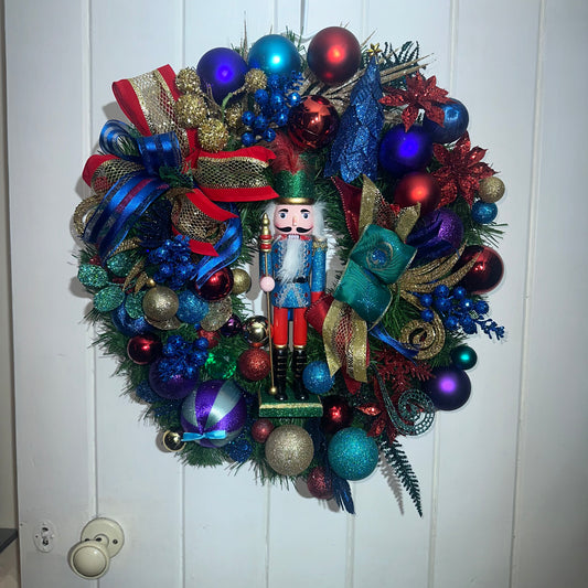 Large Nutcracker wreath