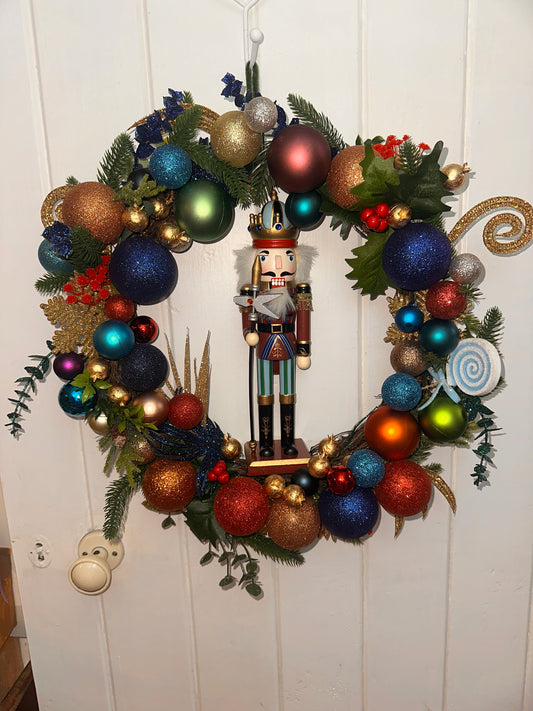 Large Nutcracker wreath