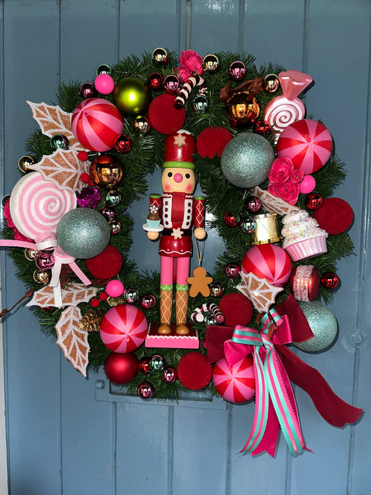 60cm Nutcracker wreath